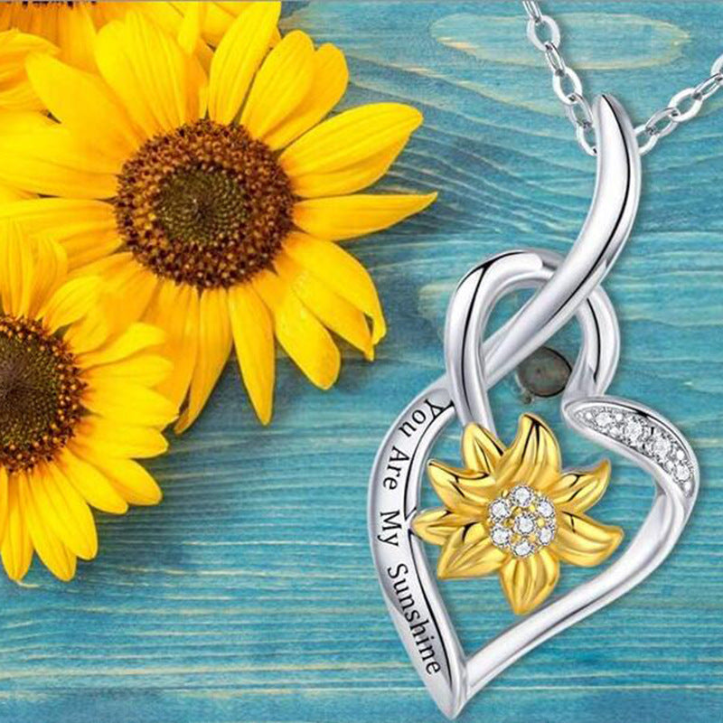 Sunshine Sunflower Pendant